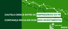 Confiança do comércio paranaense inicia 2026 em queda